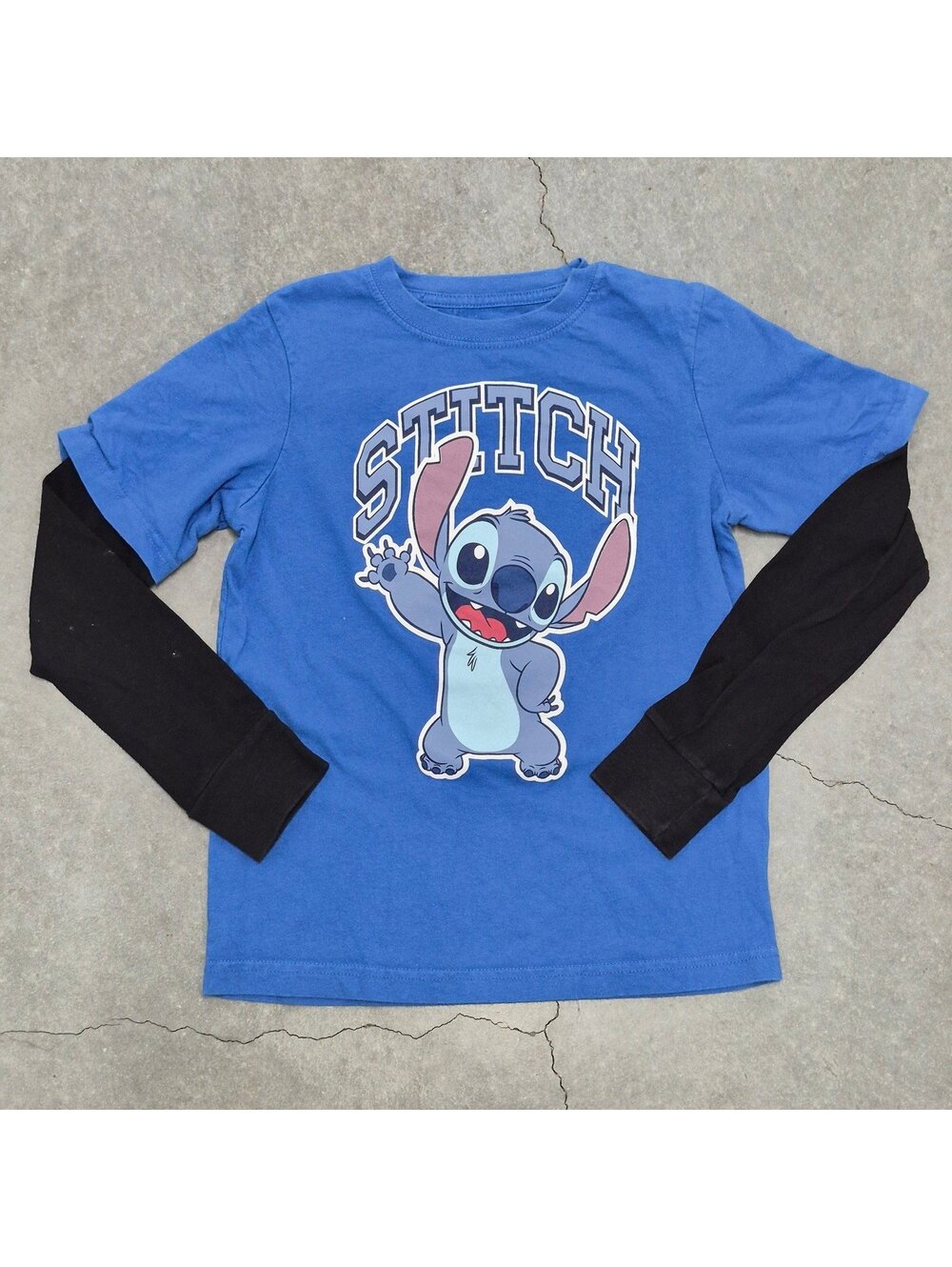 Disney Stitch Kids Long Sleeve T Shirt